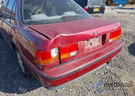 1993 Honda Accord Lx from USA, damaged, VIN JHMCB7656PC000840